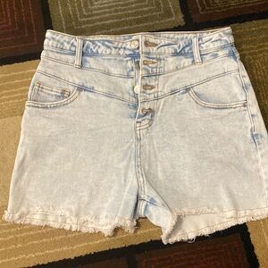 Wash Jeans Shorts,  size 7/28